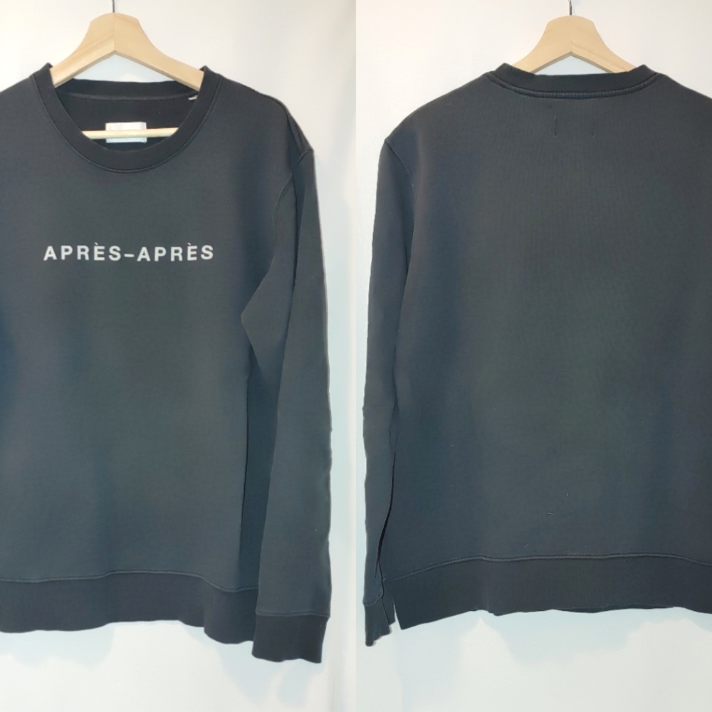 Boutique Need Brand Made in Los Angeles Cotton Graphic Sweatshirt Apres-Apres L